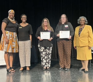Campus/Community Sustained Partnership faculty and partner receiving award