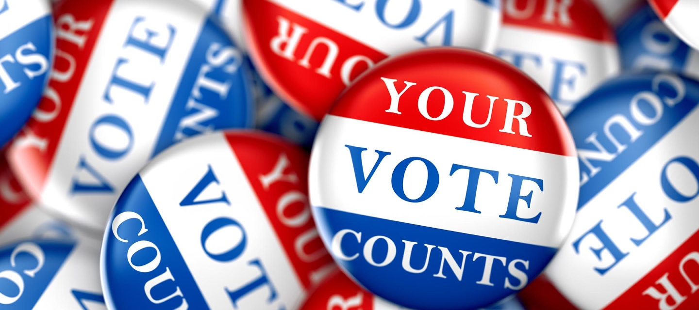 Your Vote Counts buttons